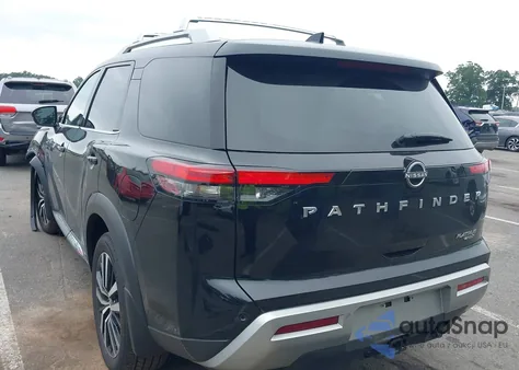 2024 Nissan Pathfinder Platinum 4Wd z USA, uszkodzony, nr VIN 5N1DR3DJ7RC295116